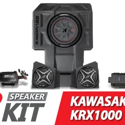 SSV Works 3-Speaker SSV Works Audio Kit - 2020-2023 Kawasaki KRX1000 2-Seater