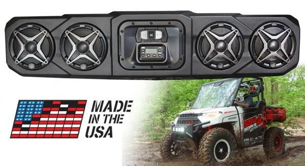 SSV Works 4-Speaker Overhead Sound Bar - 2018-2022 Polaris Ranger