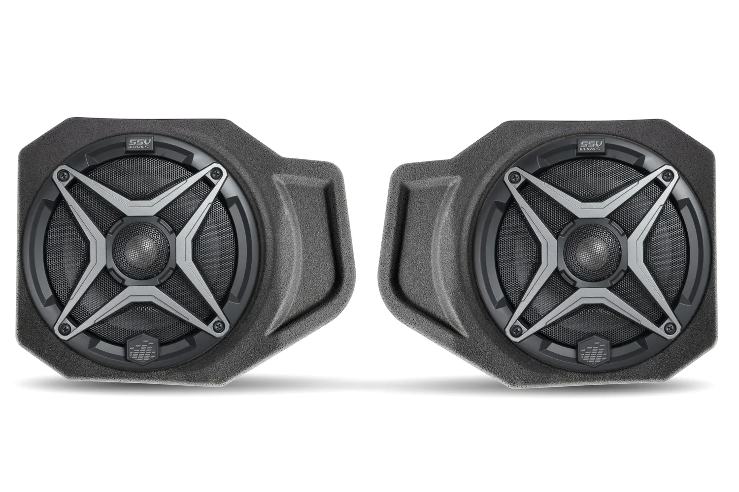 SSV Works 6.5" Front Speaker-Pods - 2018-2022 Polaris Ranger XP1000