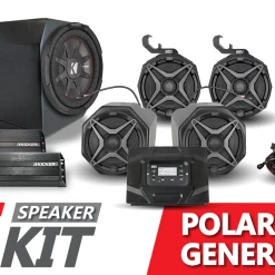 SSV Works Complete 5-Speaker Plug-&amp;-Play System - 2016-2022 Polaris General