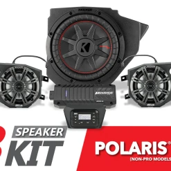 SSV Works Complete Kicker 3-Speaker Plug-&-Play Kit - 2014-2023 Polaris RZR