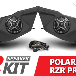 SSV Works Door Speaker-Pods For Ride Command - 2021-2023 Polaris RZR Pro 2-Seater