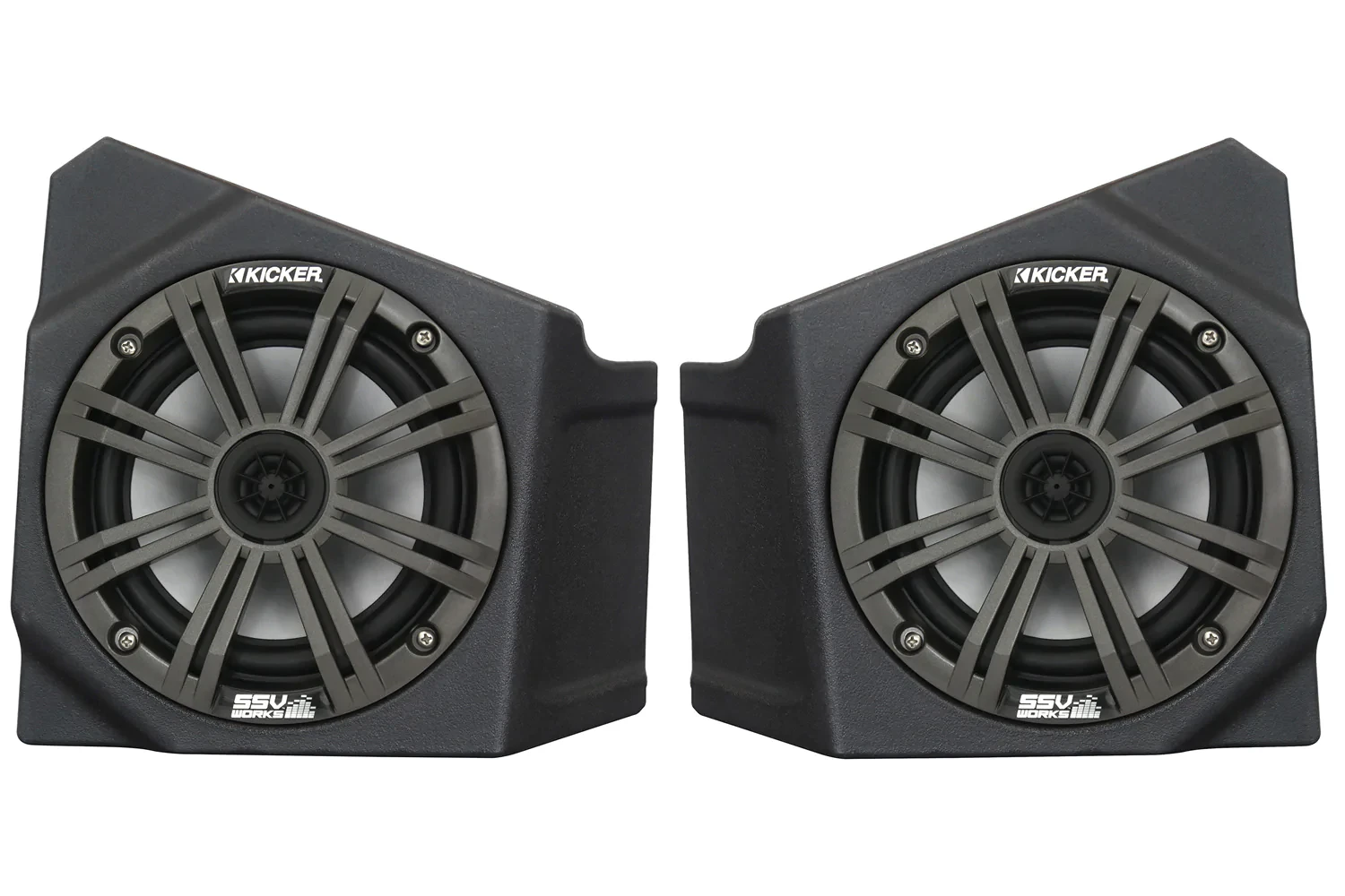 SSV Works Front-Kick Speaker-Pods - 2020-2023 Kawasaki KRX1000 - Image 2