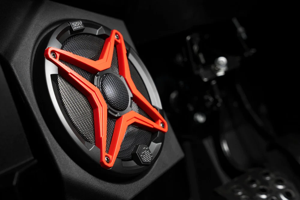 SSV Works Front-Kick Speaker-Pods - 2020-2023 Kawasaki KRX1000 - Image 6