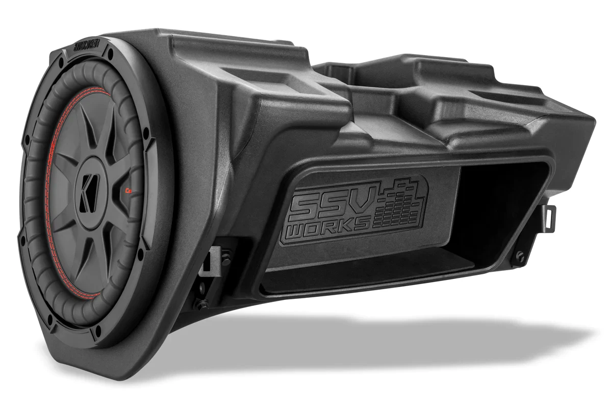 SSV Works Glove-Box 10in Subwoofer Enclosure - Polaris RZR - Image 2