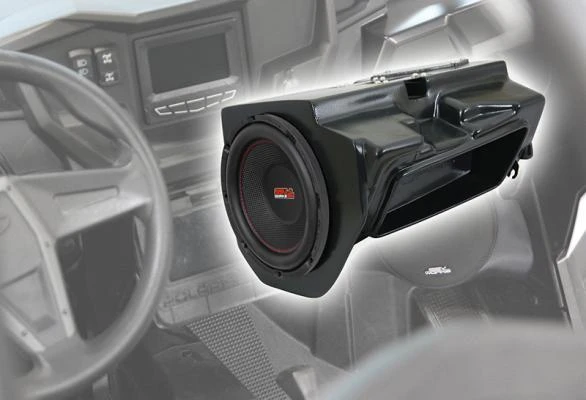 SSV Works Glove-Box 10in Subwoofer Enclosure - Polaris RZR - Image 5