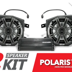 SSV Works Kicker 2-Speaker Plug-&-Play System For Ride Command - 2019-2022 Polaris RZR
