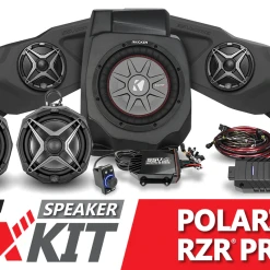 SSV Works Phase X SSV 5-Speaker Plug-&-Play System - 2020-2023 Polaris RZR Pro