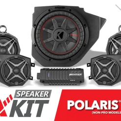 SSV Works Phase X SSV 5-Speaker Plug-&amp;-Play System For Ride Command - 2014-2023 Polaris RZR