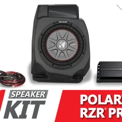 SSV Works Under-Dash 10in Subwoofer Enclosure For Ride Command - 2020-2023 Polaris RZR Pro