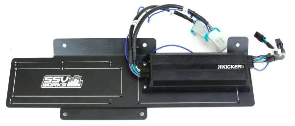 SSV Works 2-Speaker Cage-Mounted Plug-&-Play System For Ride Command - 2019-2022 Polaris RZR - Image 4