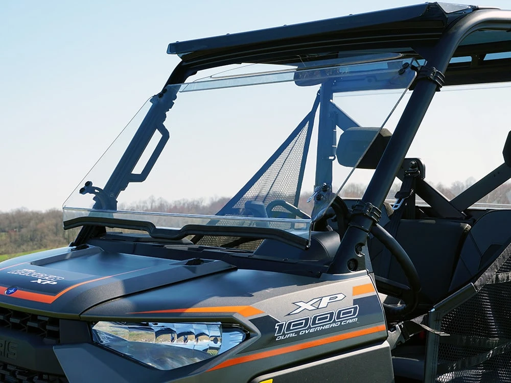 Spike Power Sports Spike Polaris Ranger (Pro-Fit) XP 1000 Tilting Scratch Resistant Windshield (2018+) 9 Spike Power Sports Spike Polaris Ranger (Pro-Fit) XP 1000 Tilting Scratch Resistant Windshield (2018+) - Image 9