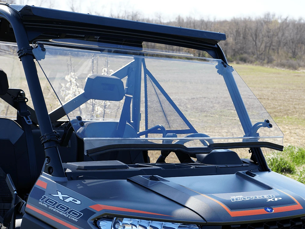 Spike Power Sports Spike Polaris Ranger (Pro-Fit) XP 1000 Tilting Scratch Resistant Windshield (2018+) 6 Spike Power Sports Spike Polaris Ranger (Pro-Fit) XP 1000 Tilting Scratch Resistant Windshield (2018+) - Image 6
