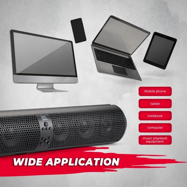 Kemimoto Univarasal UTV 28" Soundbar - 2X Tweeters/ 4X Subwoofers/ Waterproof/ Bluetooth - Image 3