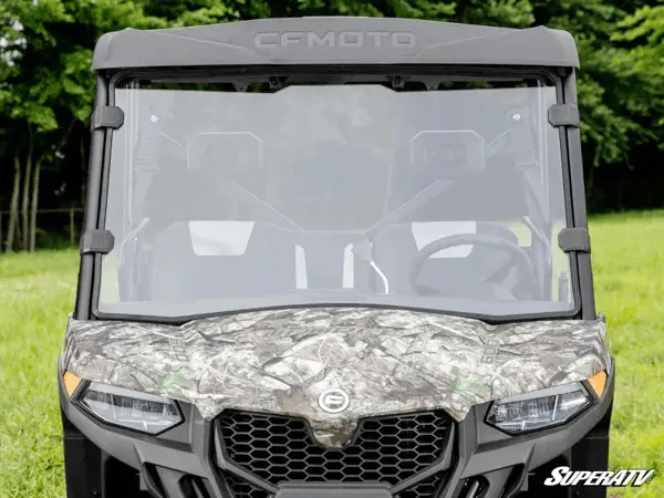 SuperATV CFMOTO UForce 600 Scratch Resistant Full Windshield - Image 3
