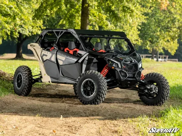 SuperATV Can-Am Maverick X3 Maxdrive Power Flip Windshield - Image 13