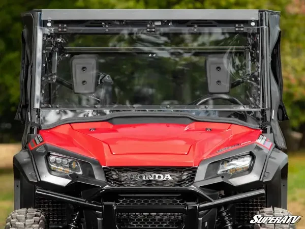 SuperATV Honda Pioneer 1000 Maxdrive Power Flip Windshield - Image 2