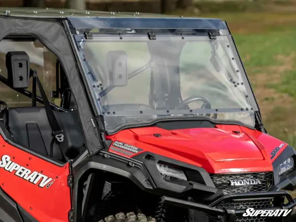 SuperATV Honda Pioneer 1000 Maxdrive Power Flip Windshield - Image 4