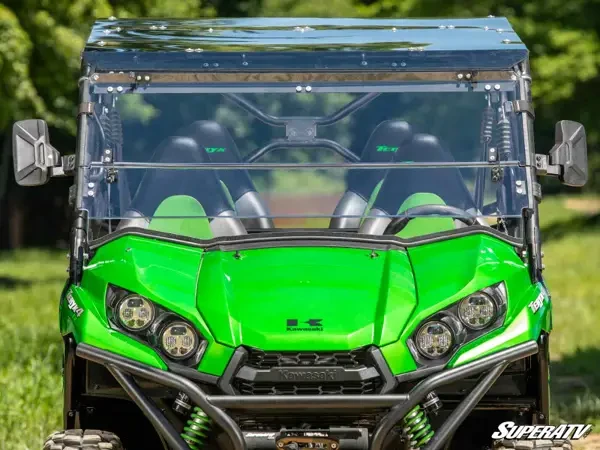 SuperATV Kawasaki Teryx 3-IN-1 Windshield - Image 3