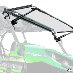 SuperATV Kawasaki Teryx Maxdrive Power Flip Windshield