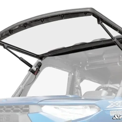 AJK Offroad SuperATV Polaris Ranger 1000 Maxdrive Power Flip Windshield