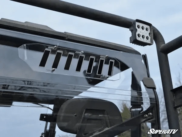 SuperATV Polaris Ranger Full-Size 570 Vented Full Rear Windshield - Image 4