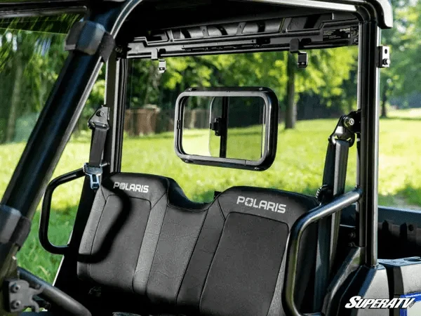 SuperATV Polaris Ranger Midsize Rear Sliding Windshield - Image 6