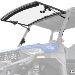 SuperATV Polaris Ranger SP 570 Scratch Resistant Flip Windshield