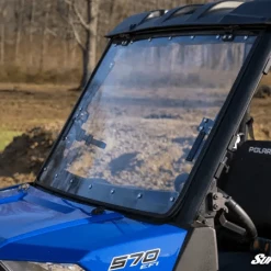 SuperATV Polaris Ranger SP 570 Scratch Resistant Flip Windshield -Zrp Store SuperATV Polaris Ranger SP 570 Scratch Resistant Flip Windshield 8