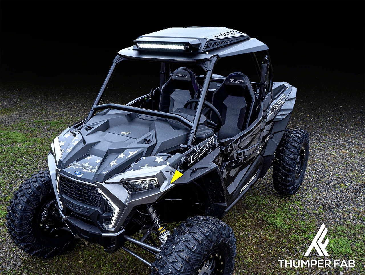 Thumper Fab RZR (2 Seat) Level 2 And 3 Audio Roof - Image 11
