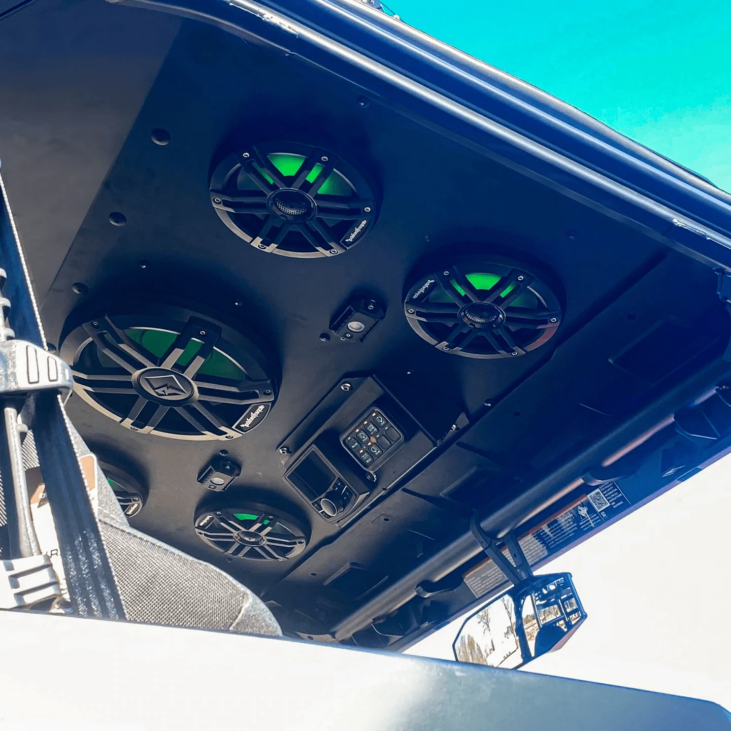 Thumper Fab Polaris General (2 Seat) Level 4 Audio Roof - Image 4