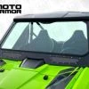 Moto Armor Vented Full Glass Windshield - Honda Talon