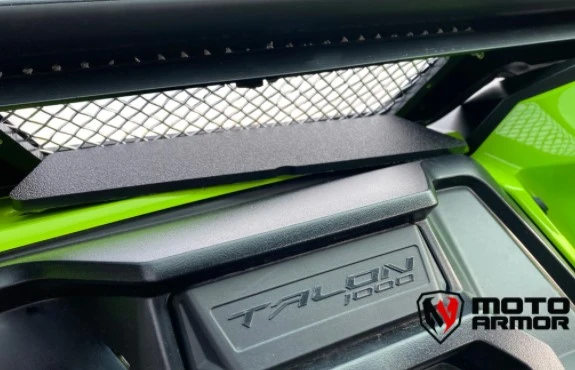 Moto Armor Vented Full Glass Windshield - Honda Talon - Image 6