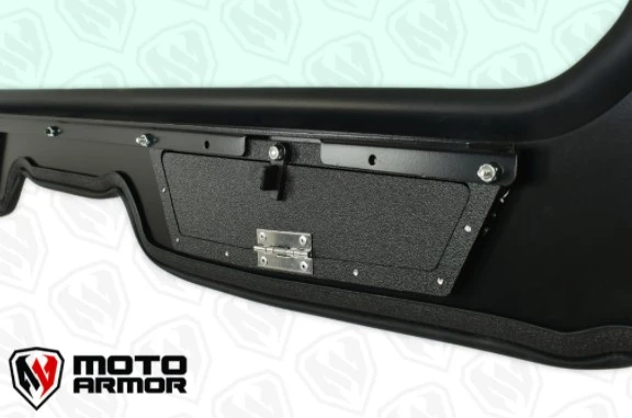 Moto Armor Vented Full Glass Windshield - Honda Talon - Image 7