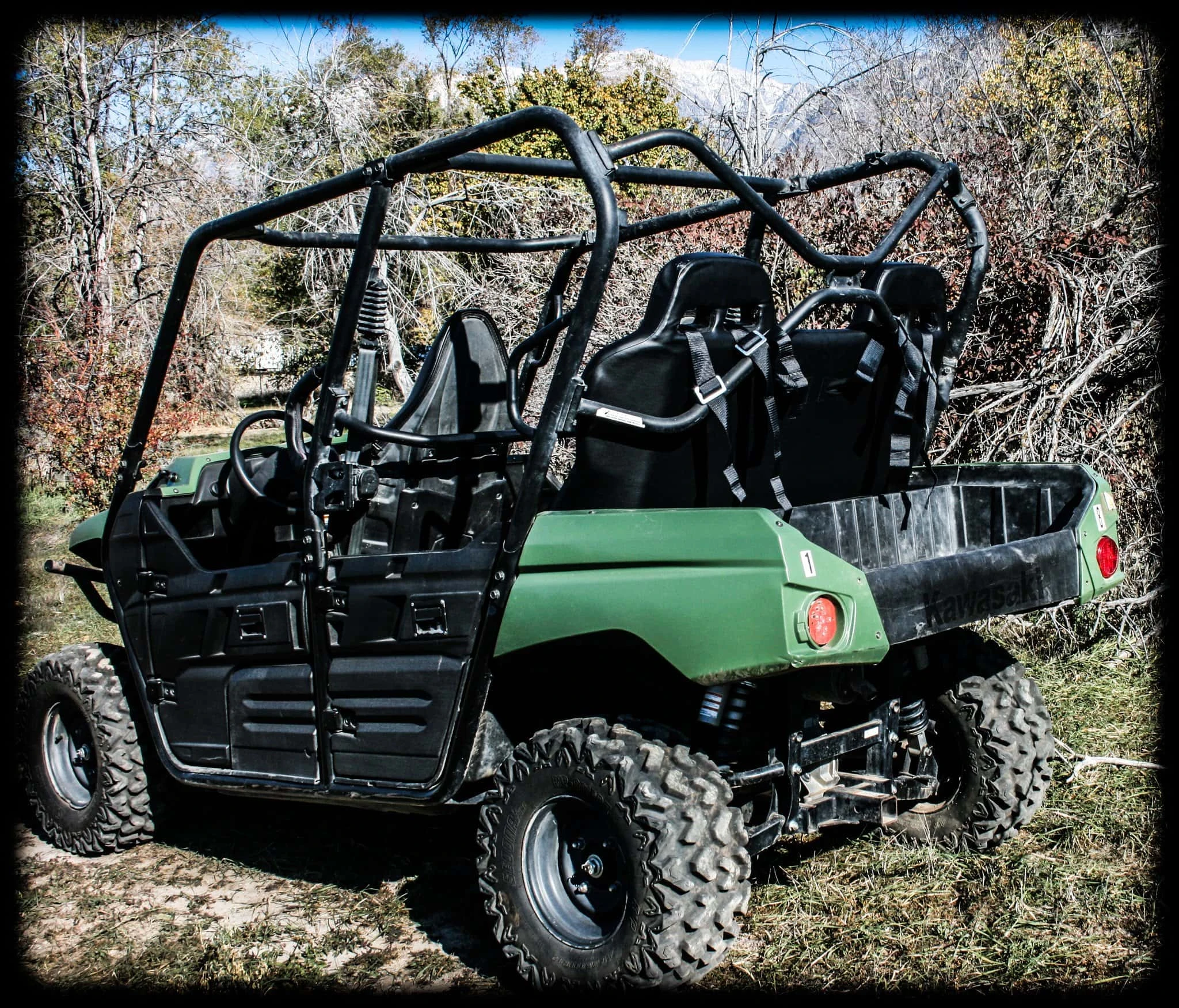 UTV Mountain Accessories UTVMA Kawasaki Teryx 4 Rear Bench Seat - Image 5