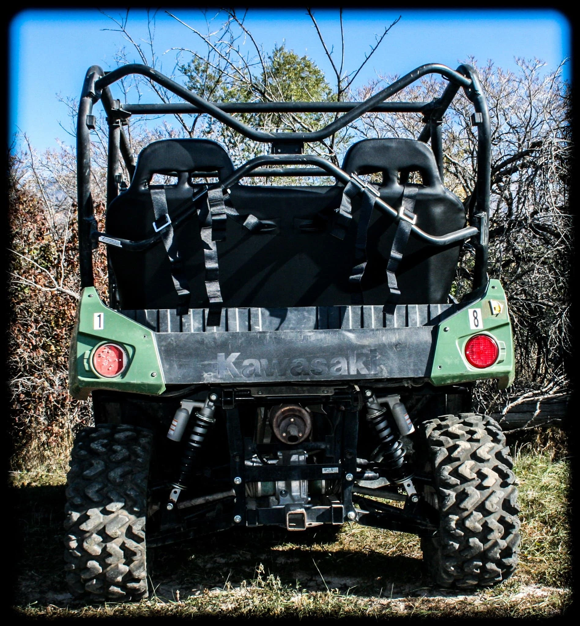 UTV Mountain Accessories UTVMA Kawasaki Teryx 4 Rear Bench Seat - Image 7