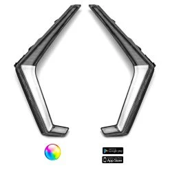 5150 Whips Polaris RZR Turbo S Fang Lights
