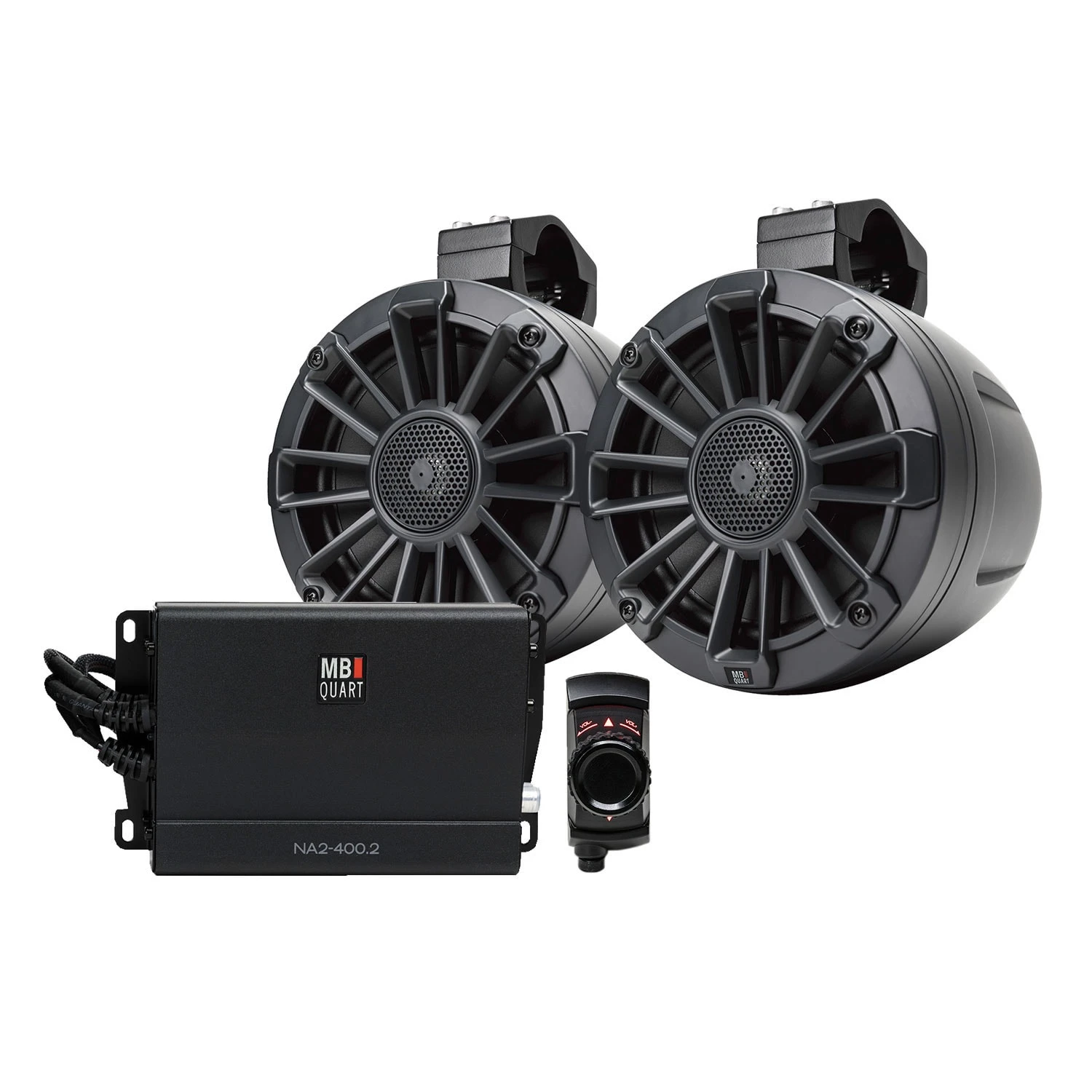 MB Quart UNI6.1BTA 400 Watt Universal UTV Tuned System