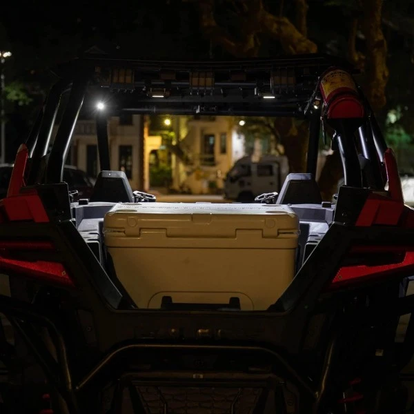 Kemimoto Universal UTV Roll Bar Cage Mount Interior Lights 1.25''-2.0'' - Image 12