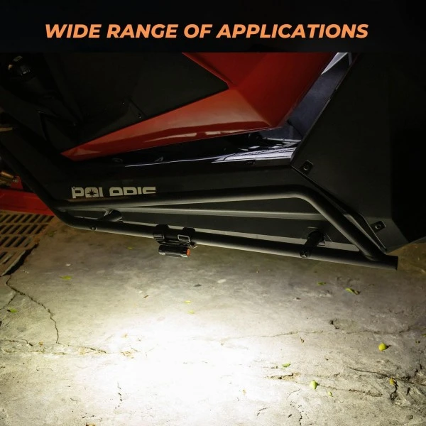 Kemimoto Universal UTV Roll Bar Cage Mount Interior Lights 1.25''-2.0'' - Image 14