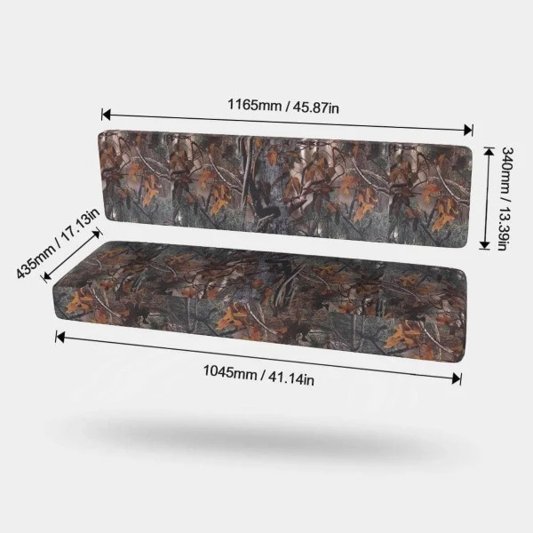 Kemimoto Kawasaki Mule 3000 3010 4000 4010 UTV Seat Cover Camo Seat Cover Fit - Image 7