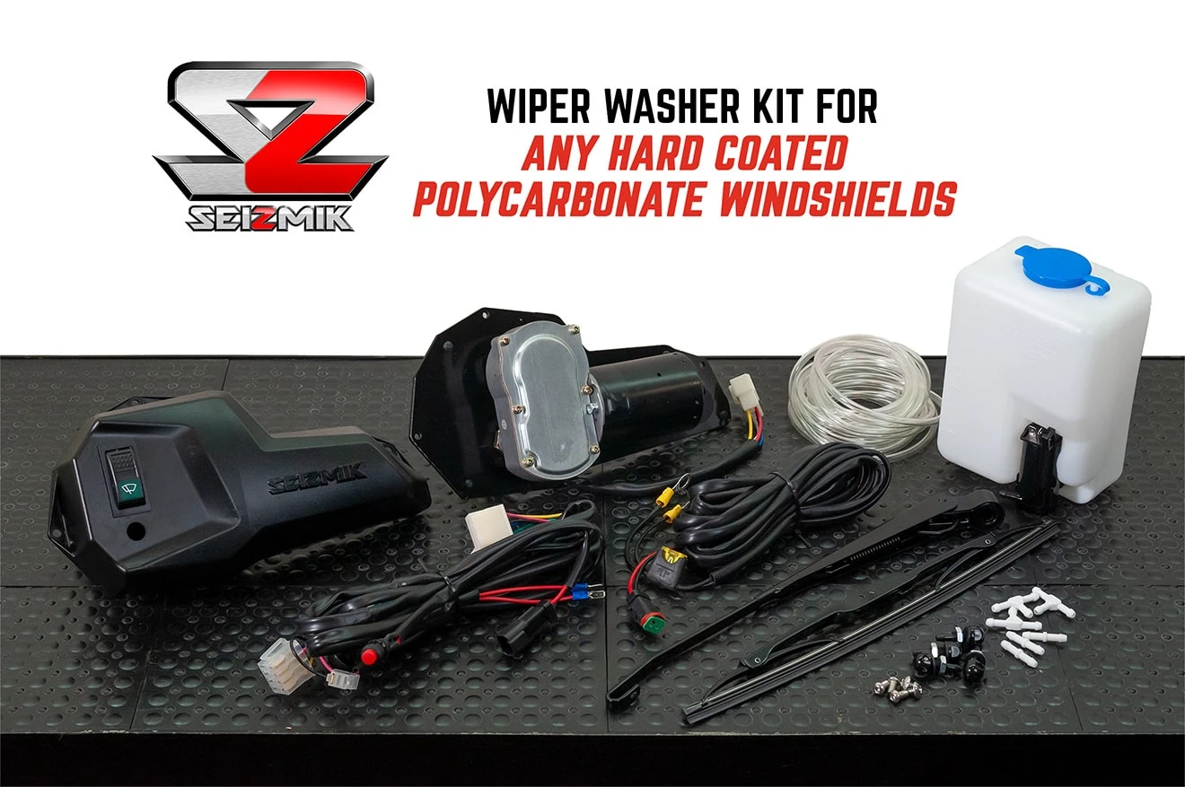 Seizmik UTV Windshield Wiper Washer Kit - Image 4