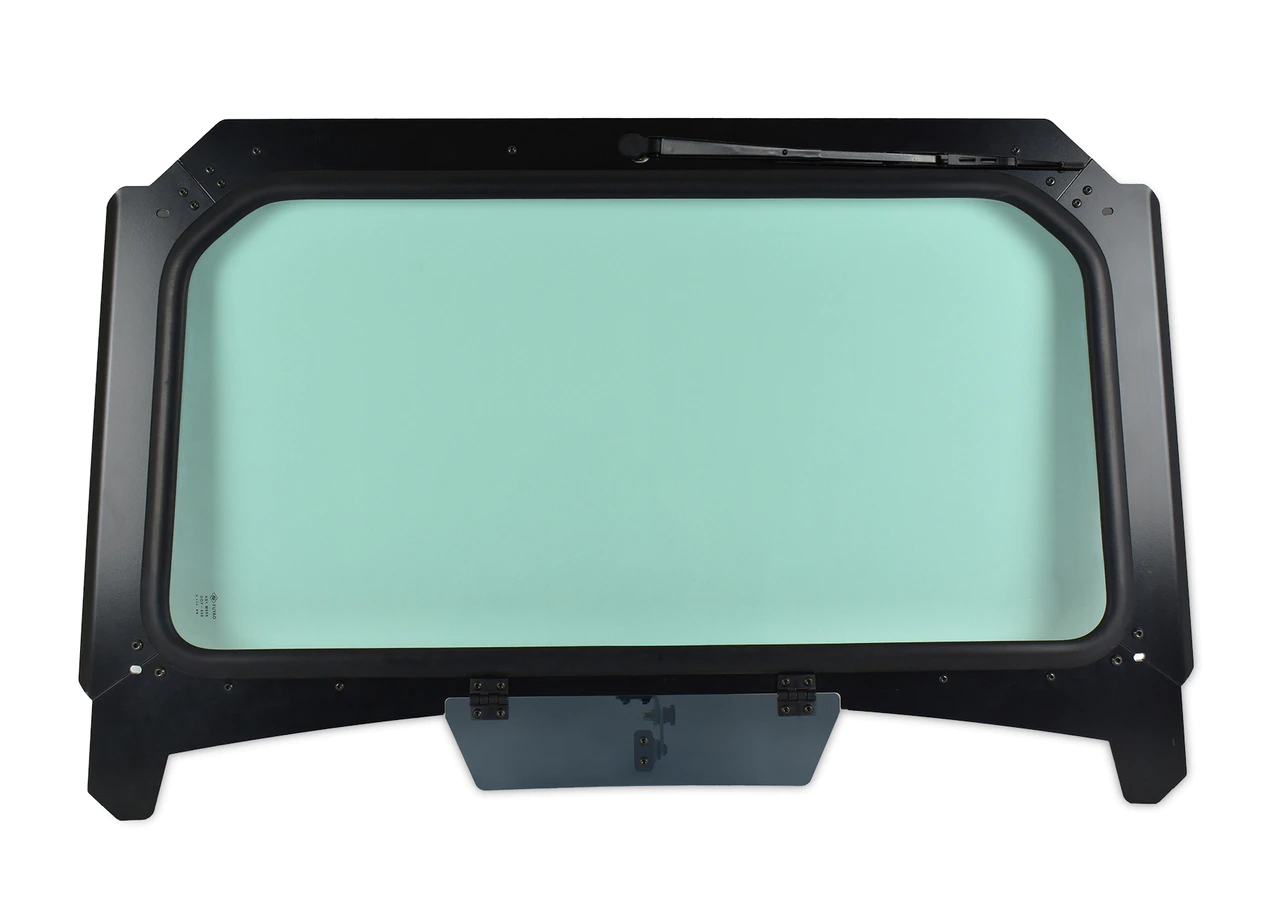 UTVZilla Full Glass Windshield With Vented Frame For 2019+ RZR With Wiper - Image 2