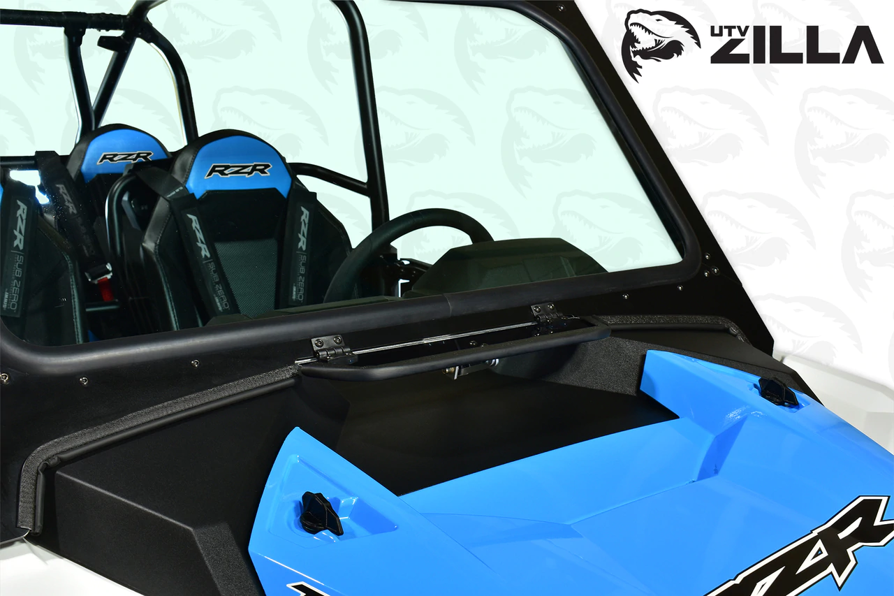 UTVZilla Full Glass Windshield For Polaris RZR Turbo S With Wiper - Image 3