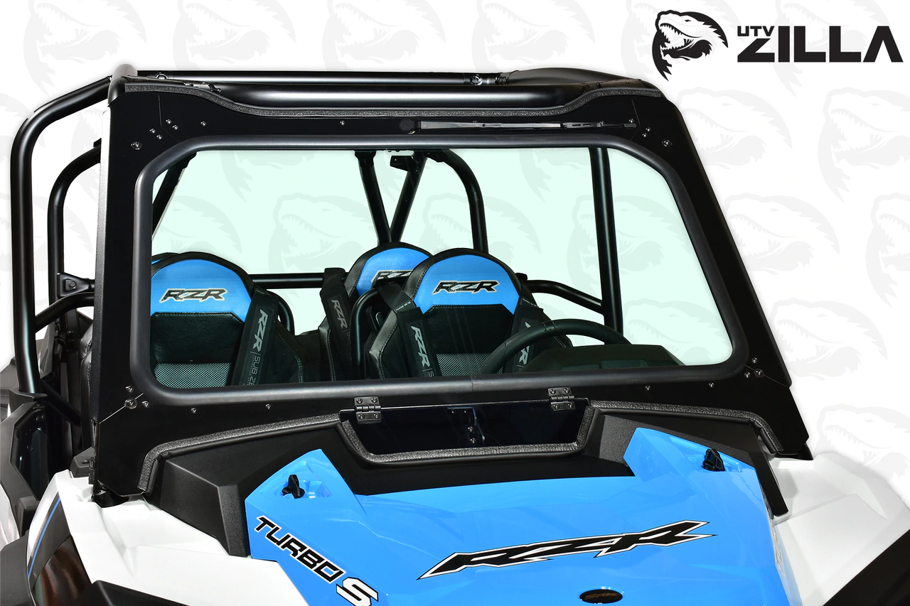 UTVZilla Full Glass Windshield For Polaris RZR Turbo S With Wiper - Image 2