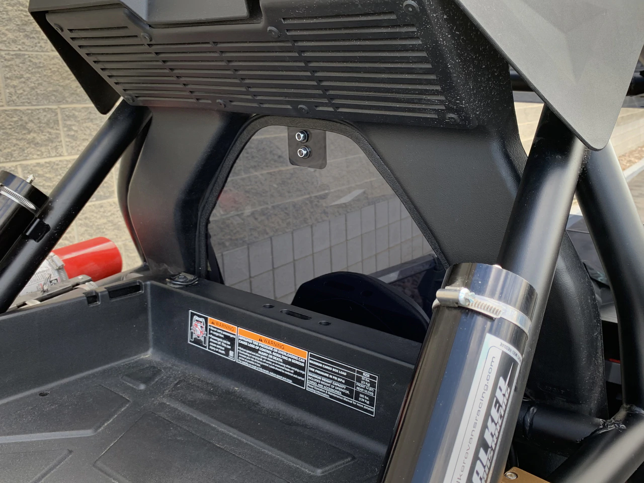 UTVZilla Polaris RS1 Tinted Rear Window - Image 2