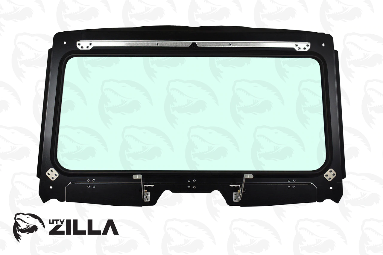 UTVZilla Honda Talon Full Glass Windshield With Wiper - Image 5