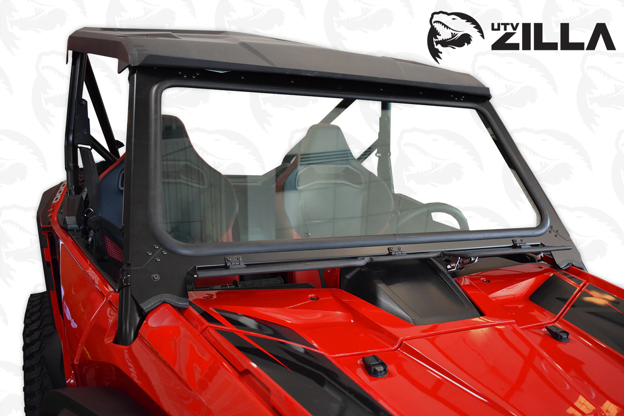 UTVZilla Honda Talon Full Glass Windshield With Wiper - Image 7
