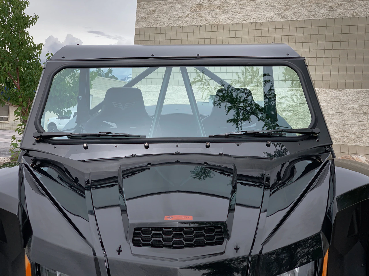 UTVZilla Wildcat XX Vented Glass Windshield 5 UTVZilla Wildcat XX Vented Glass Windshield - Image 5