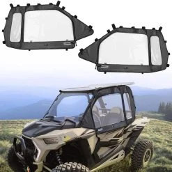 Kemimoto Polaris RZR XP 1000/ Turbo 2014+ Soft Door, Upper Windows Water-resistant